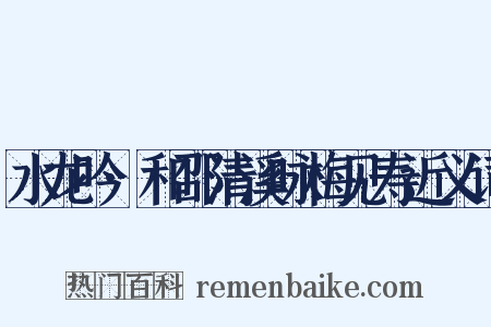 水龙吟·和邵清溪咏梅见寿近义词是什么意思的图片